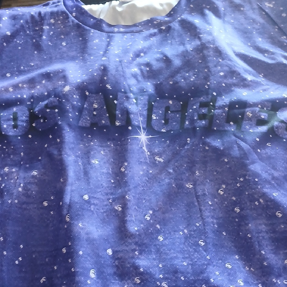 Los Angeles Starry Night Blue Tee